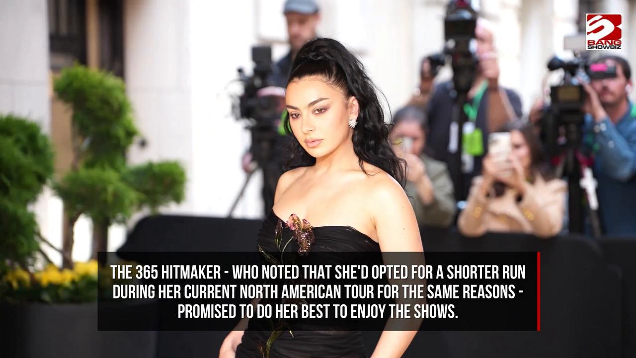 Video thumbnail for Charli XCX opens up on touring struggles