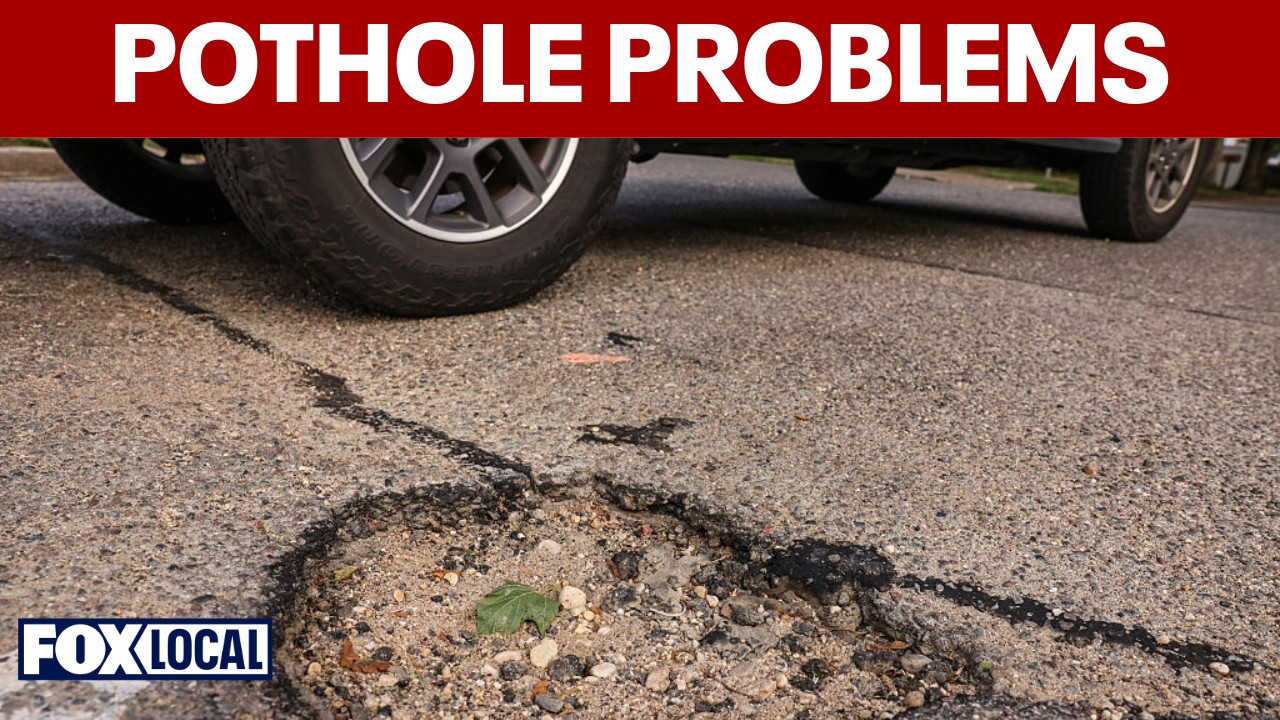 Video thumbnail for Pothole season hits Westchester County as winter thaw damages roads