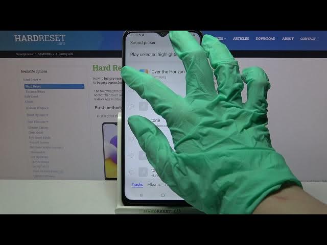 Video thumbnail for How to Set Up Alarm Clock on SAMSUNG Galaxy A22 – Open Alarm Clock Settings