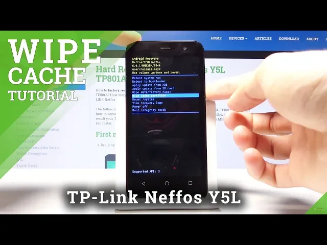 Video thumbnail for Clean Cache Partition on TP-Link Neffos Y5L - Remove Cache Data