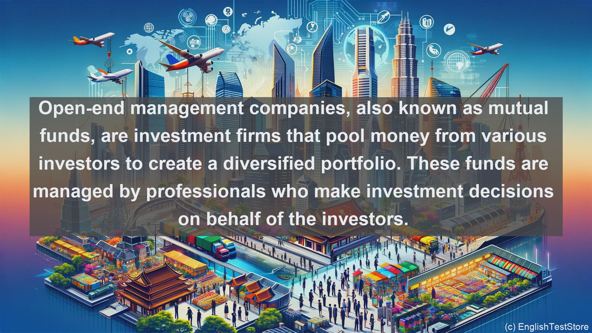 'Video thumbnail for Open end management company investment company in economics and finance'