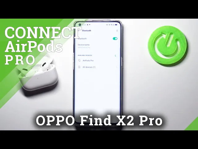 Video thumbnail for How to Connect AirPod Pro with OPPO Find X2 Pro– Bluetooth Connection