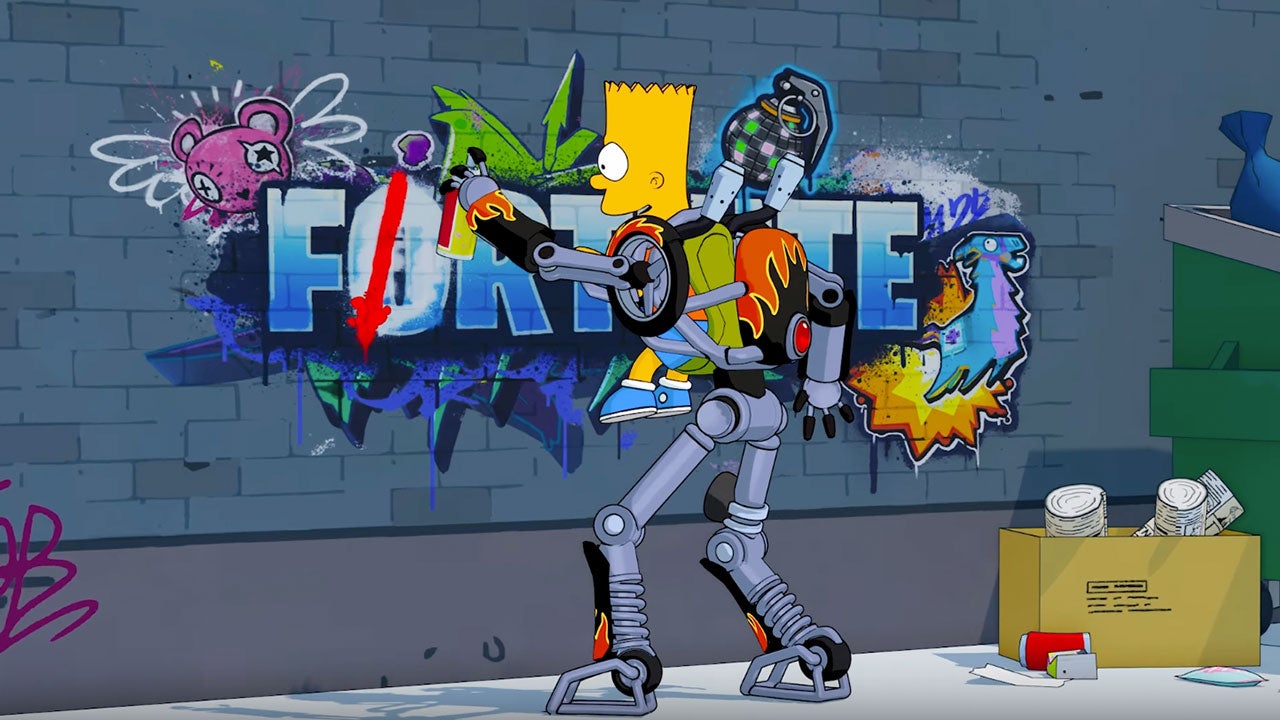 'Video thumbnail for Fortnite x The Simpsons - Official Welcome to Springfield Trailer'