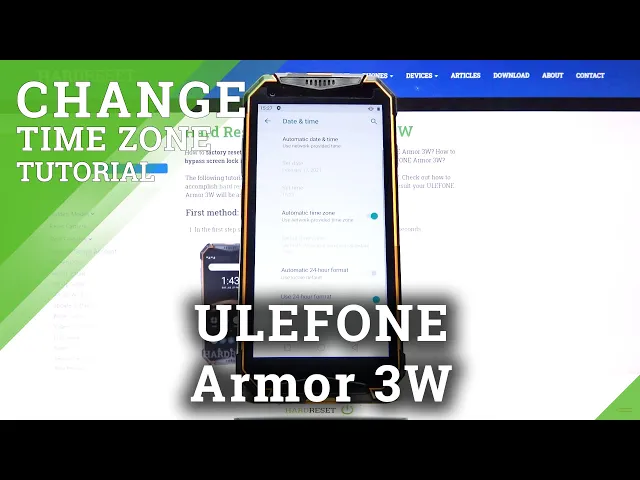 Video thumbnail for How to Set Date & Time in ULEFONE Armor 3W – Customize Time Format