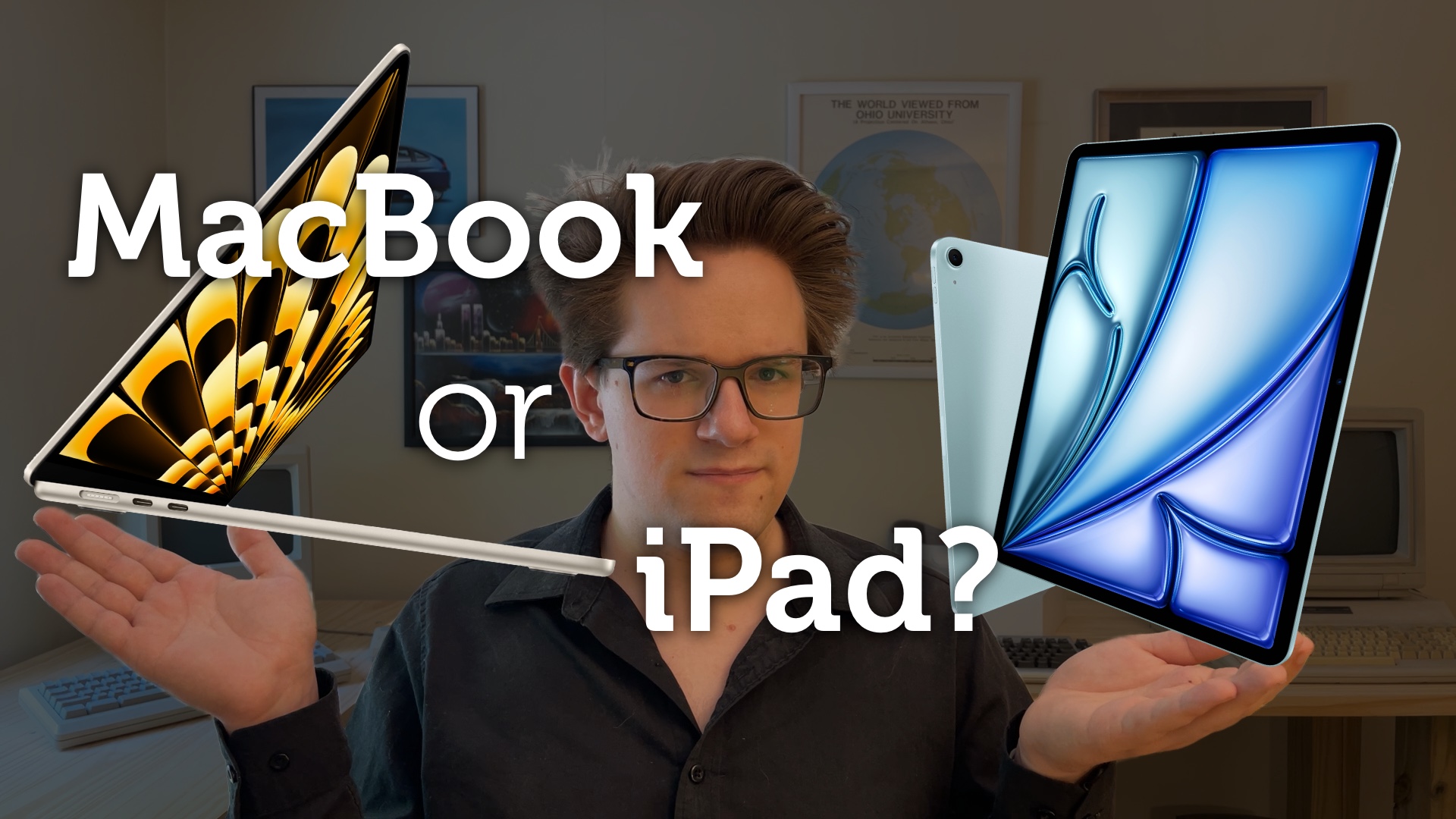 Video thumbnail for Should You Buy a MacBook vs iPad?