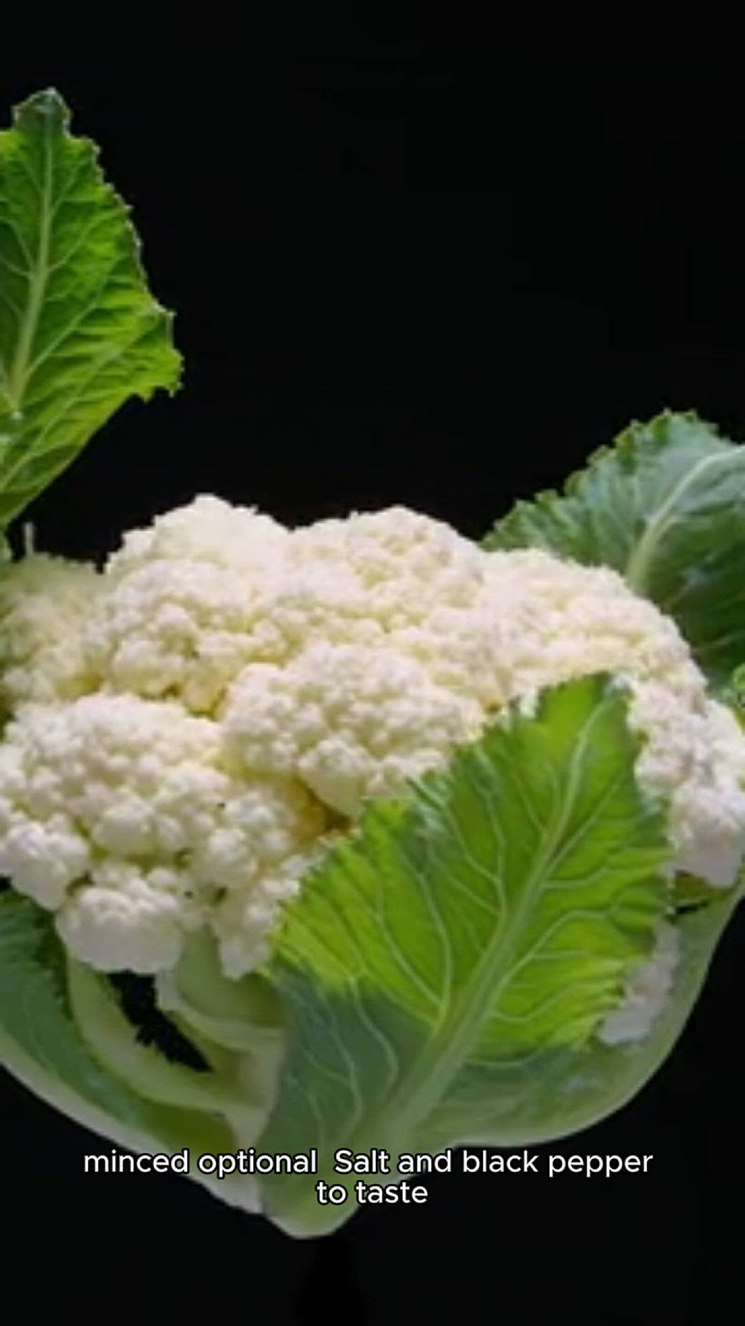 Video thumbnail for cauliflower rice recipe