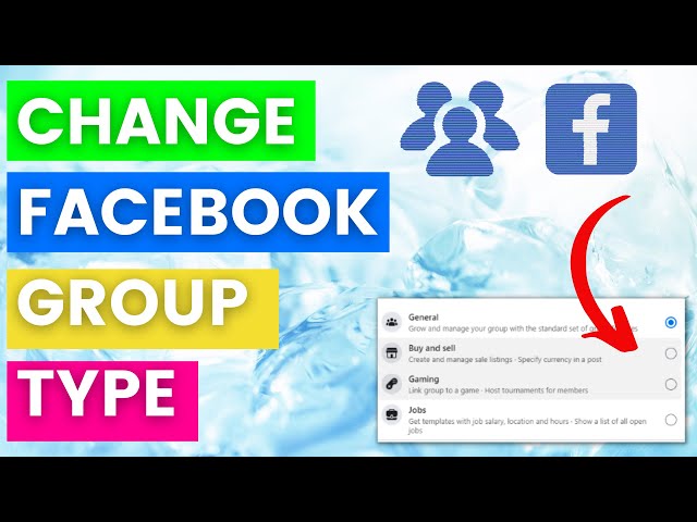 Video thumbnail for How To Change Facebook Group Type? [in 2025]