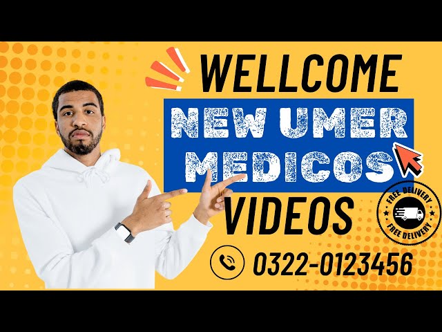 Video thumbnail for New Umer Medicos Home Delivery Service Available 24/7 | Fast & Reliable