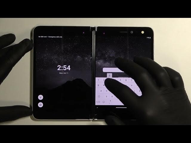Video thumbnail for MICROSOFT Surface Duo All Unlock Methods