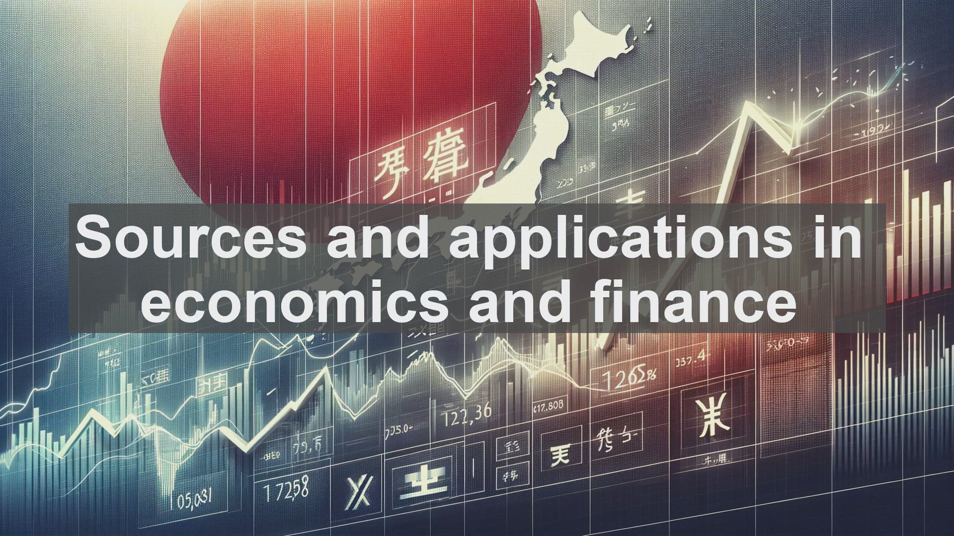 'Video thumbnail for Sources and applications in economics and finance'