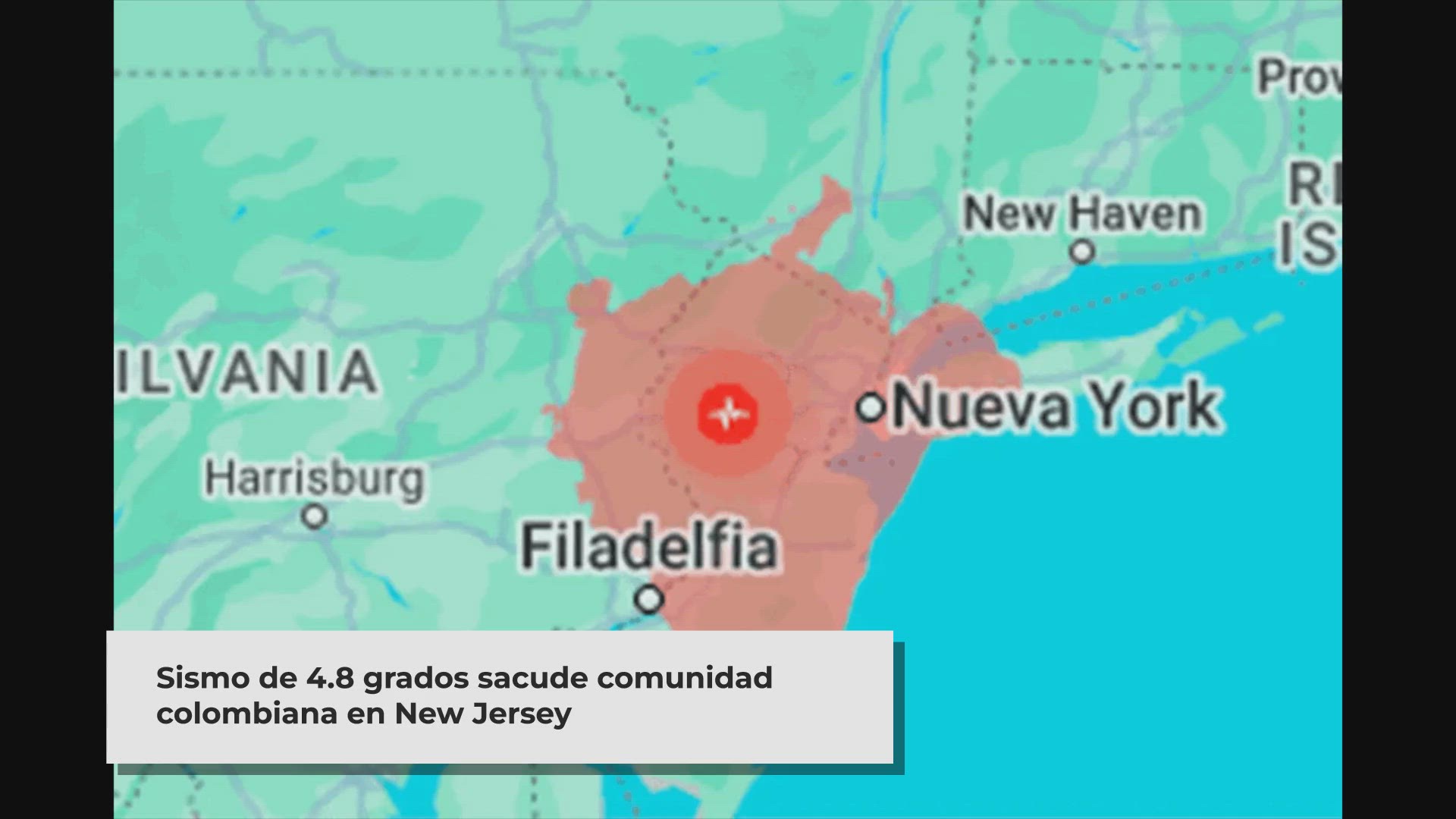 Video thumbnail for Sismo de 4.8 Grados Impacta a la Comunidad Colombiana en New Jersey