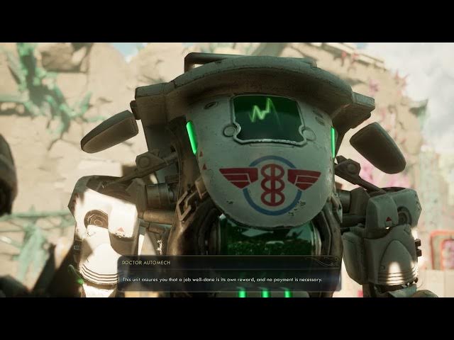 Video thumbnail for The Outer Worlds 2 - Guardian Estates: Send Doctor Automech Back To Matriarch's Rest (Lucky Trait)