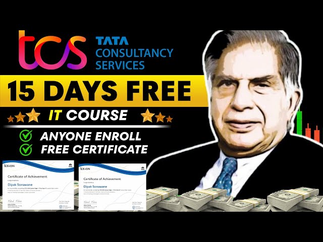Video thumbnail for TCS Offering 15 Days Free information Technology Certification: Online IT Course for Non-IT Students