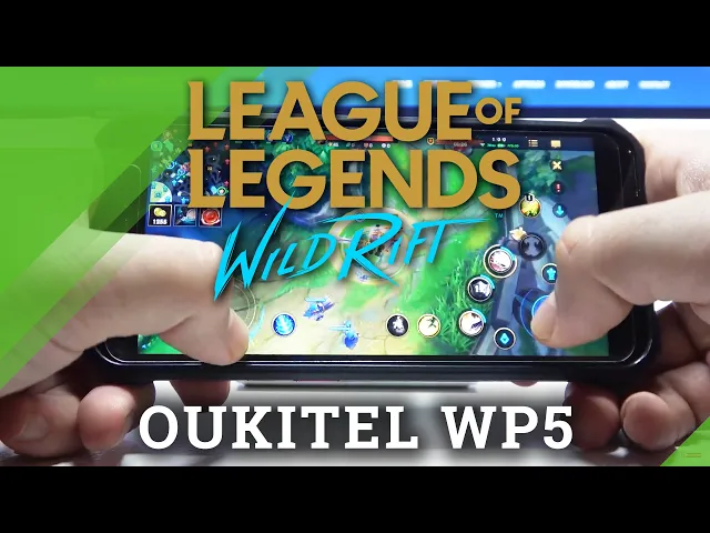 Video thumbnail for Performance Test of OUKITEL WP5 - League of Legends : Wild Rift Gameplay