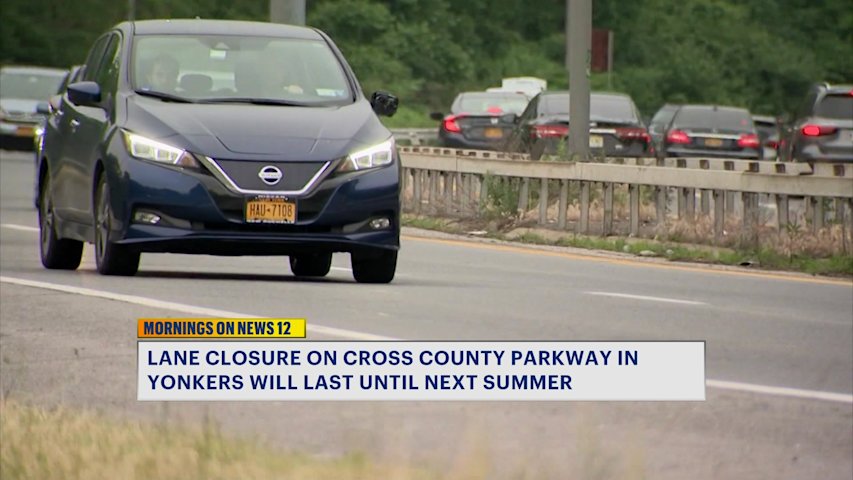 Video thumbnail for Part of Cross County Parkway in Yonkers to close for paving until next summer