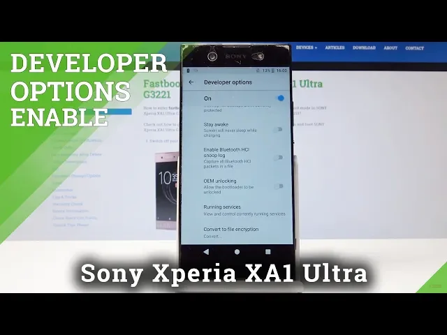 Video thumbnail for How to Enter Developer Options in Sony Xperia XA1 Ultra - Advanced Developer Features