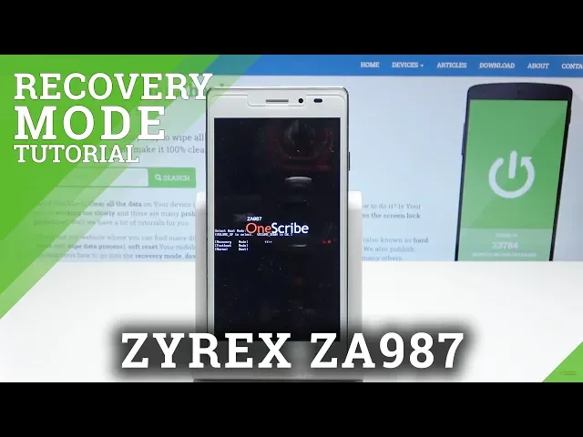 Video thumbnail for How to Boot into Recovery Mode in ZYREX ZA987 - Open / Quit Recovery Menu