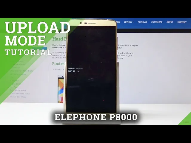 Video thumbnail for How to Wipe Cache in ELEPHONE P8000 - Reset Cache Partition