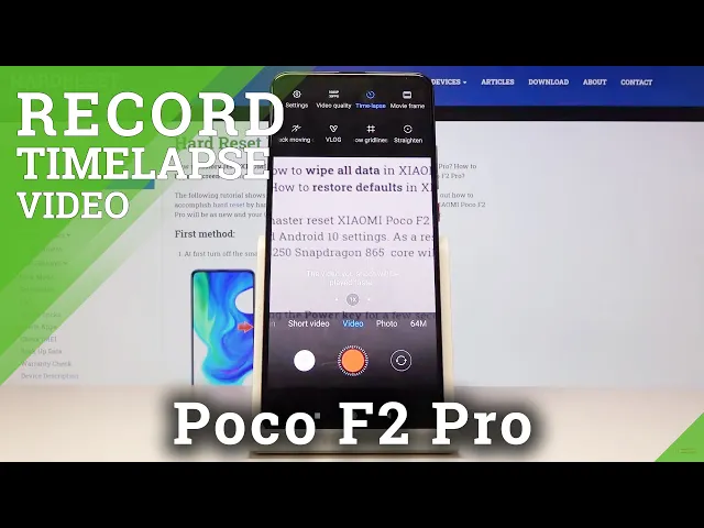 Video thumbnail for How to Record Timelapse in XIAOMI Poco F2 Pro – Speed Up Video