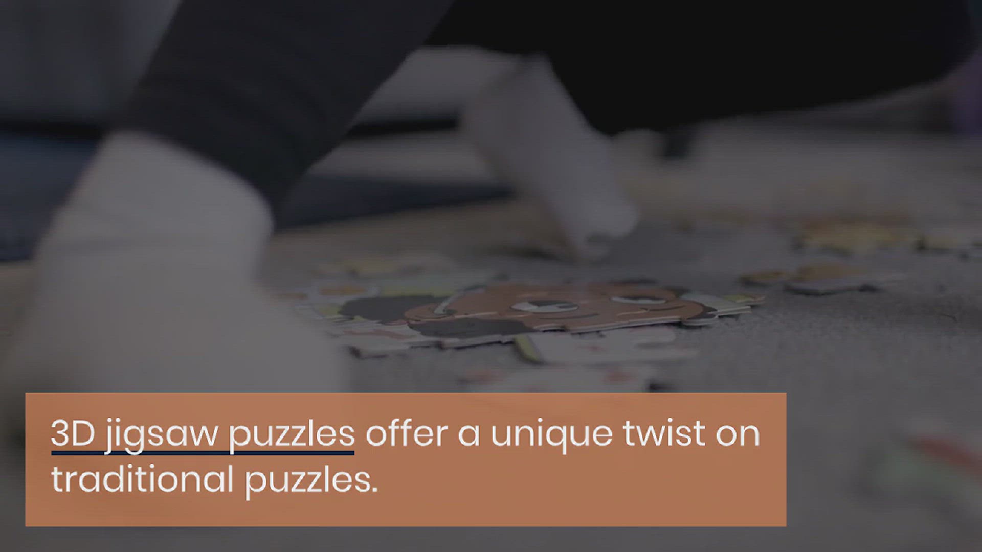 'Video thumbnail for 3D Jigsaw Puzzles Guide'