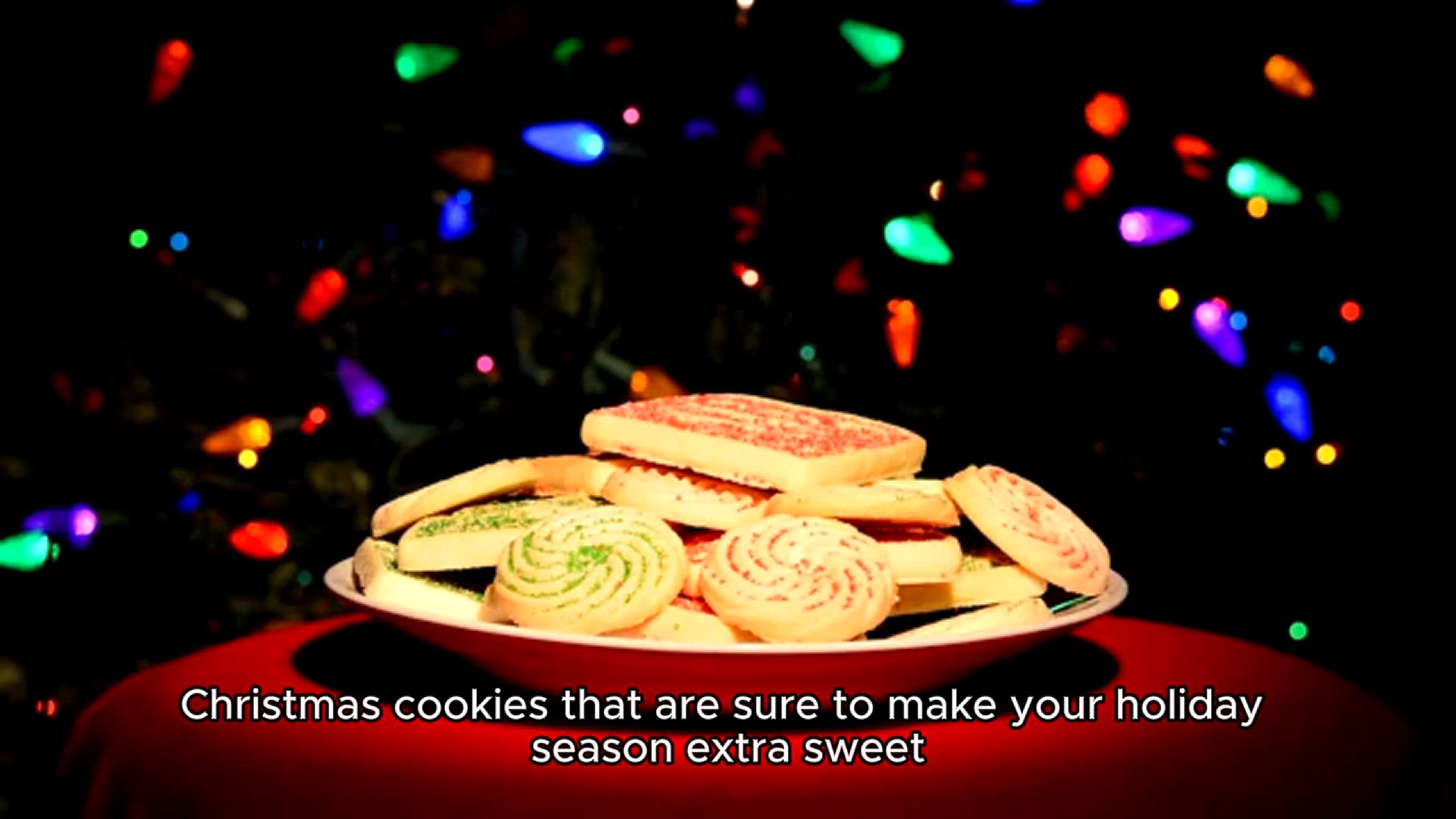 Video thumbnail for Christmas Cookie Recipe