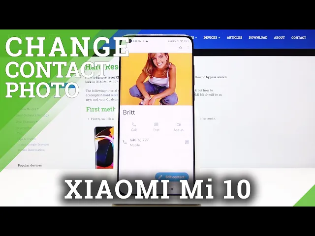 Video thumbnail for How to Add Photo to Contact in Xiaomi Mi 10 – Personalize Contacts