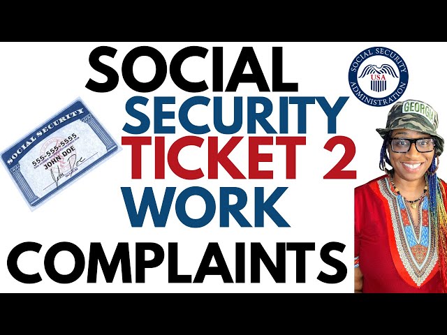 Video thumbnail for Disabled & Trying to WORK ON SOCIAL SECURITY/Vocational Rehab/COMPLAINTS/LIES⚫️Ticket 2 Work Job🤔