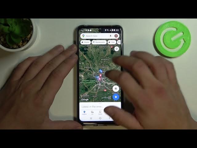Video thumbnail for How to Change Map Type in Google Maps on TCL 20L | Manage Map Types