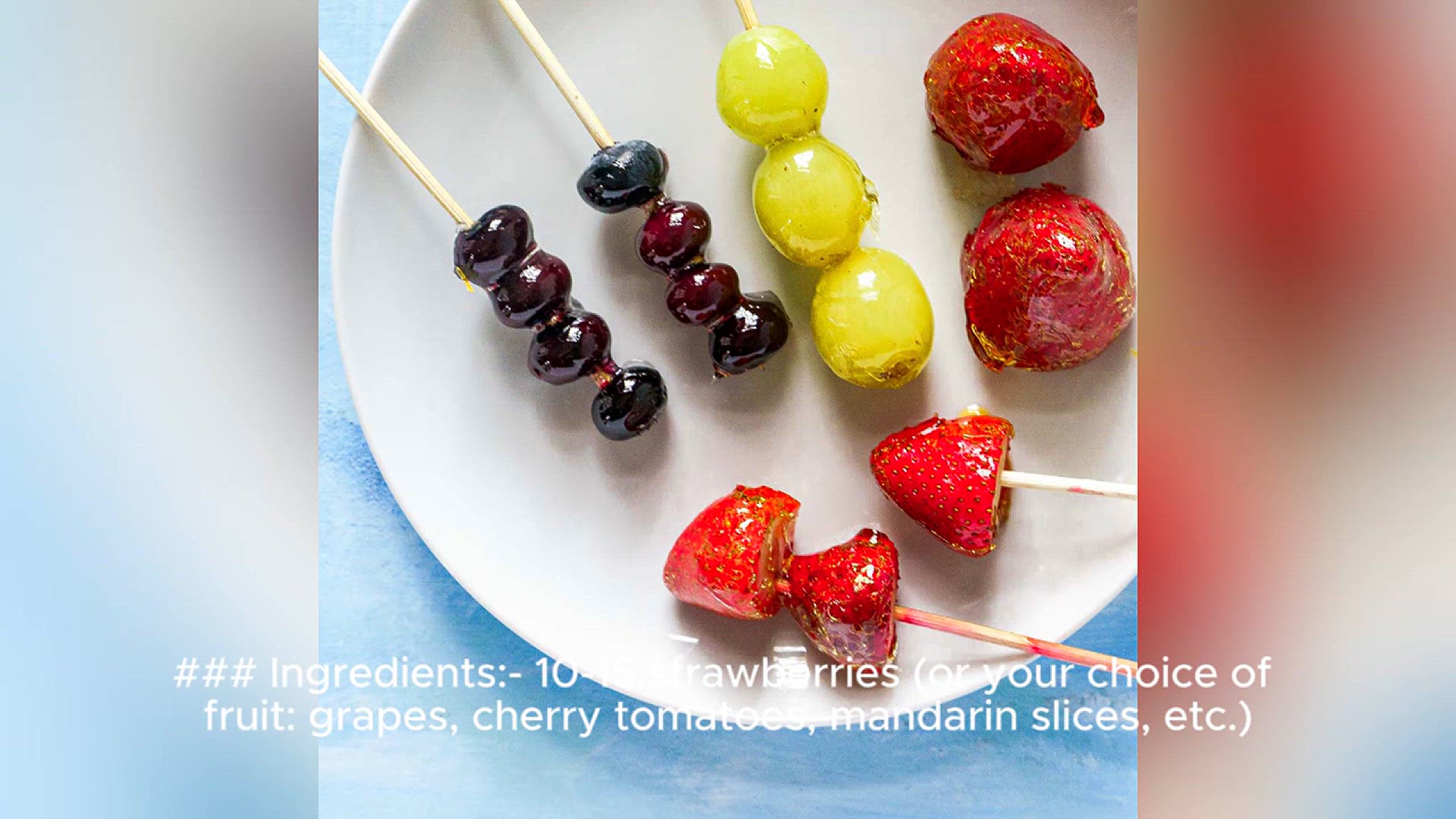 Video thumbnail for tanghulu recipe