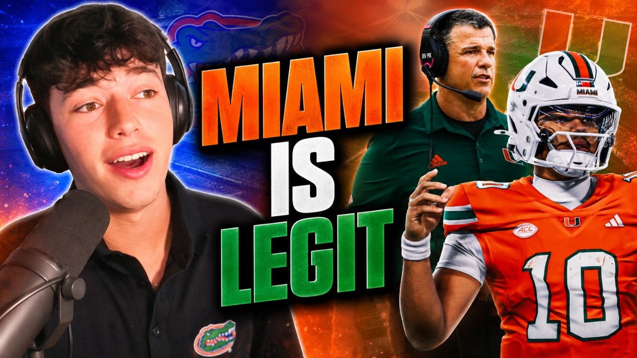 Video thumbnail for Florida Fan Makes SHOCKING Admission About Miami Football