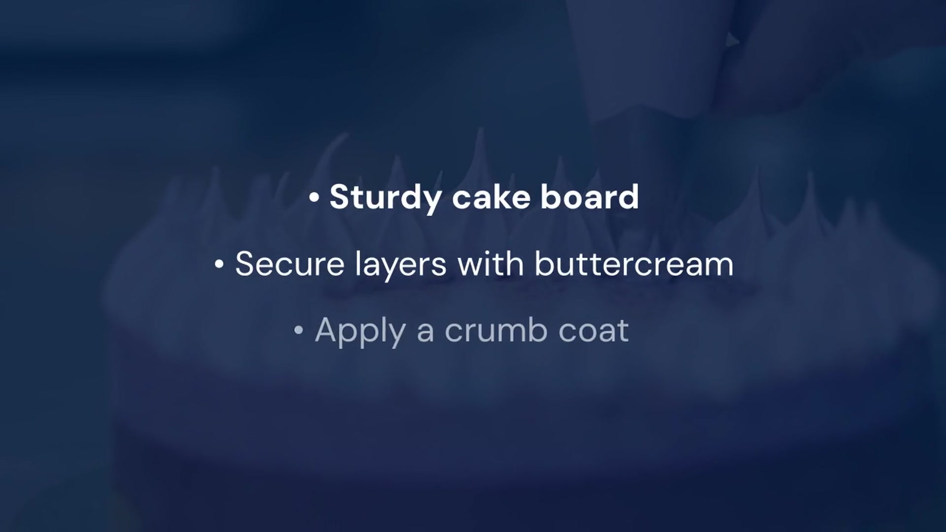Video thumbnail for Perfectly Smooth Buttercream: 8 Common Frosting Problems and Easy Fixes