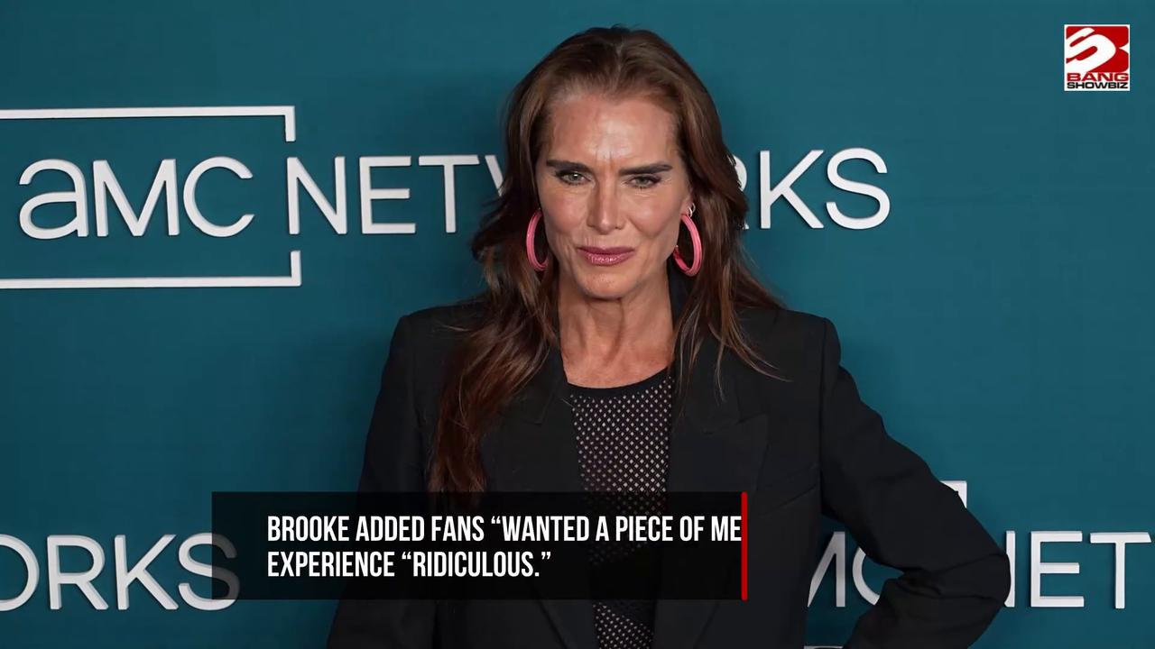 Video thumbnail for Brooke Shields reveals how fans literally wanted ‘a piece’ of her amid Pretty Baby frenzy