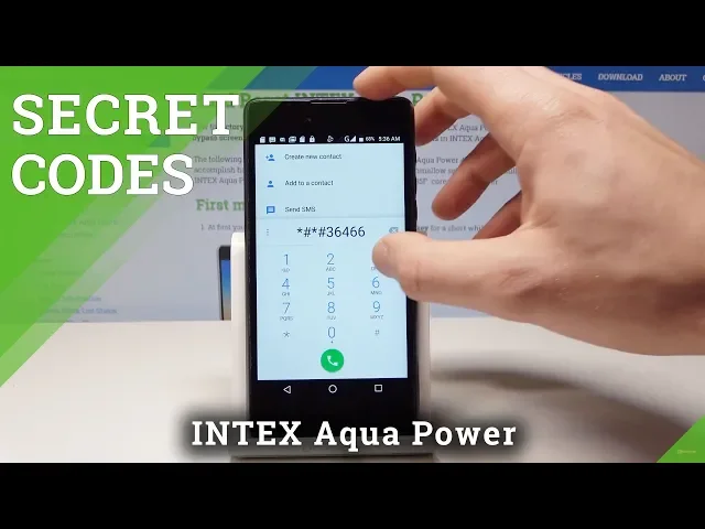 Video thumbnail for Secret Codes INTEX Aqua Power – Enable Hidden Modes