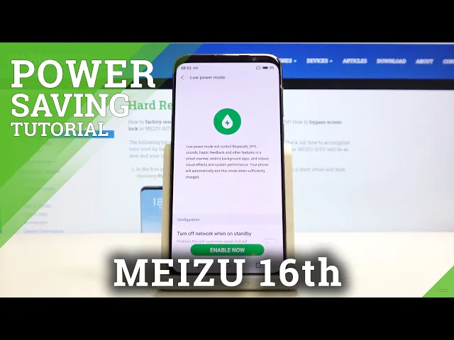 Video thumbnail for How to Activate Power Saving Mode in MEIZU 16TH – Save Battery