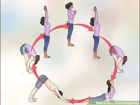 Video thumbnail for Reduce fats through yoga