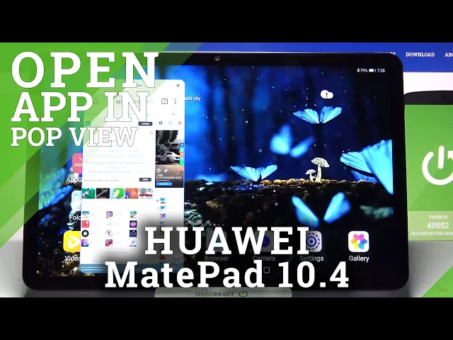 Video thumbnail for How to Open Apps in Pop Up View in HUAWEI MatePad 10.4 – Open More Apps on Screen