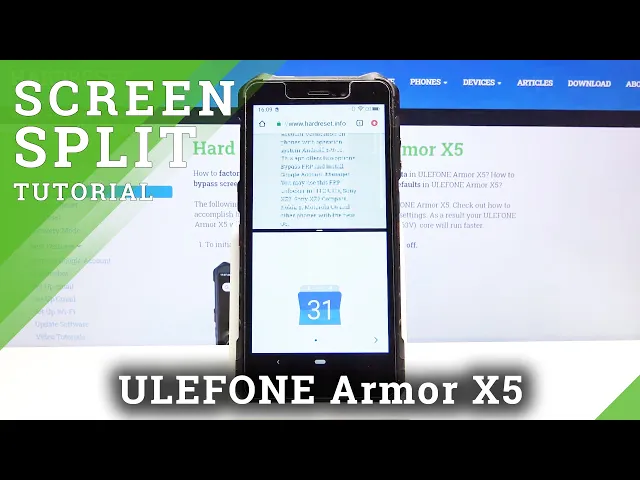 Video thumbnail for How to Split Screen in ULEFONE Armor X5 – Use Split Screen