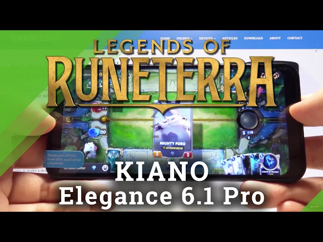 Video thumbnail for Legends of Runeterra on KIANO Elegance 6.1 Pro - Gaming Quality Check-Up