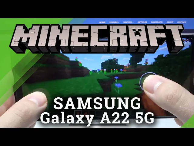 Video thumbnail for Minecraft on Samsung Galaxy A22 5G | How does Minecraft work on the Samsung Galaxy A22 5G?