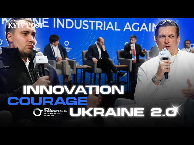 Video thumbnail for Ukraine 2.0 — The Power of People | Kyiv International Economic Forum 2025
