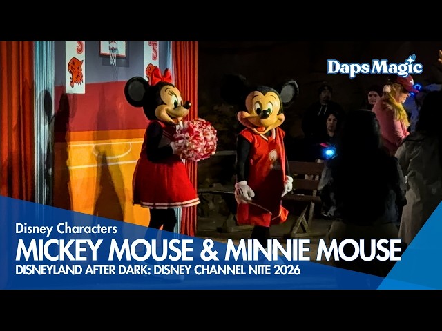 Video thumbnail for Mickey Mouse & Minnie Mouse | Disneyland After Dark: Disney Channel Nite 2026 4K