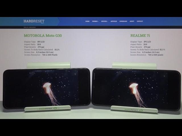 Video thumbnail for Display Comparison REALME 7i vs MOTOROLA Moto G30 – Display Quality Test Head-to-Head