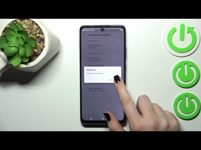 Video thumbnail for How to Clear Credentials on the MOTOROLA One 5G Ace - Remove Cached Credentials & Certificates