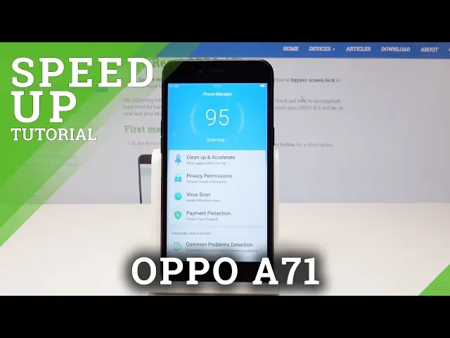 Video thumbnail for How to Speed Up OPPO A71 - Optimize / Refresh System