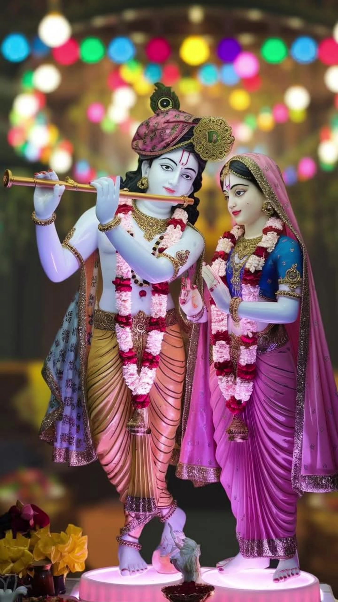 'Video thumbnail for जय श्री कृष्ण हरे देवकीनंदन गोपाल हरे #shorts'
