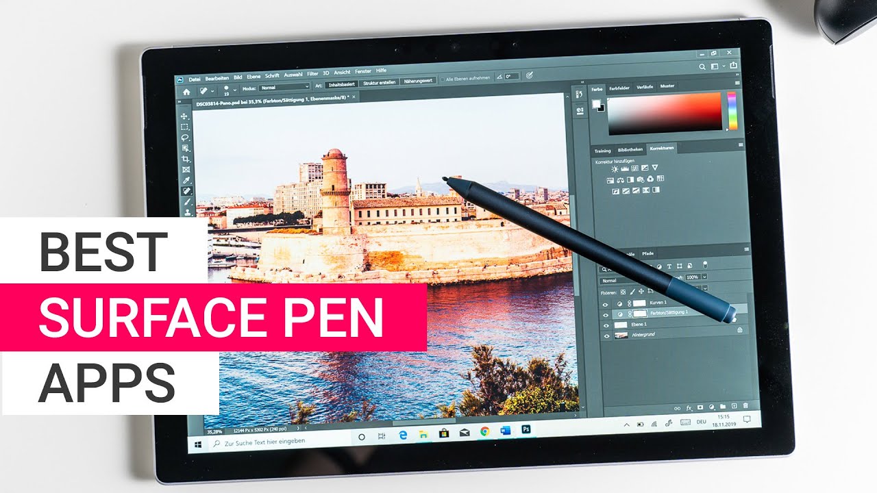 Video thumbnail for Microsoft Surface Pro: The Best Apps For The Surface Pen