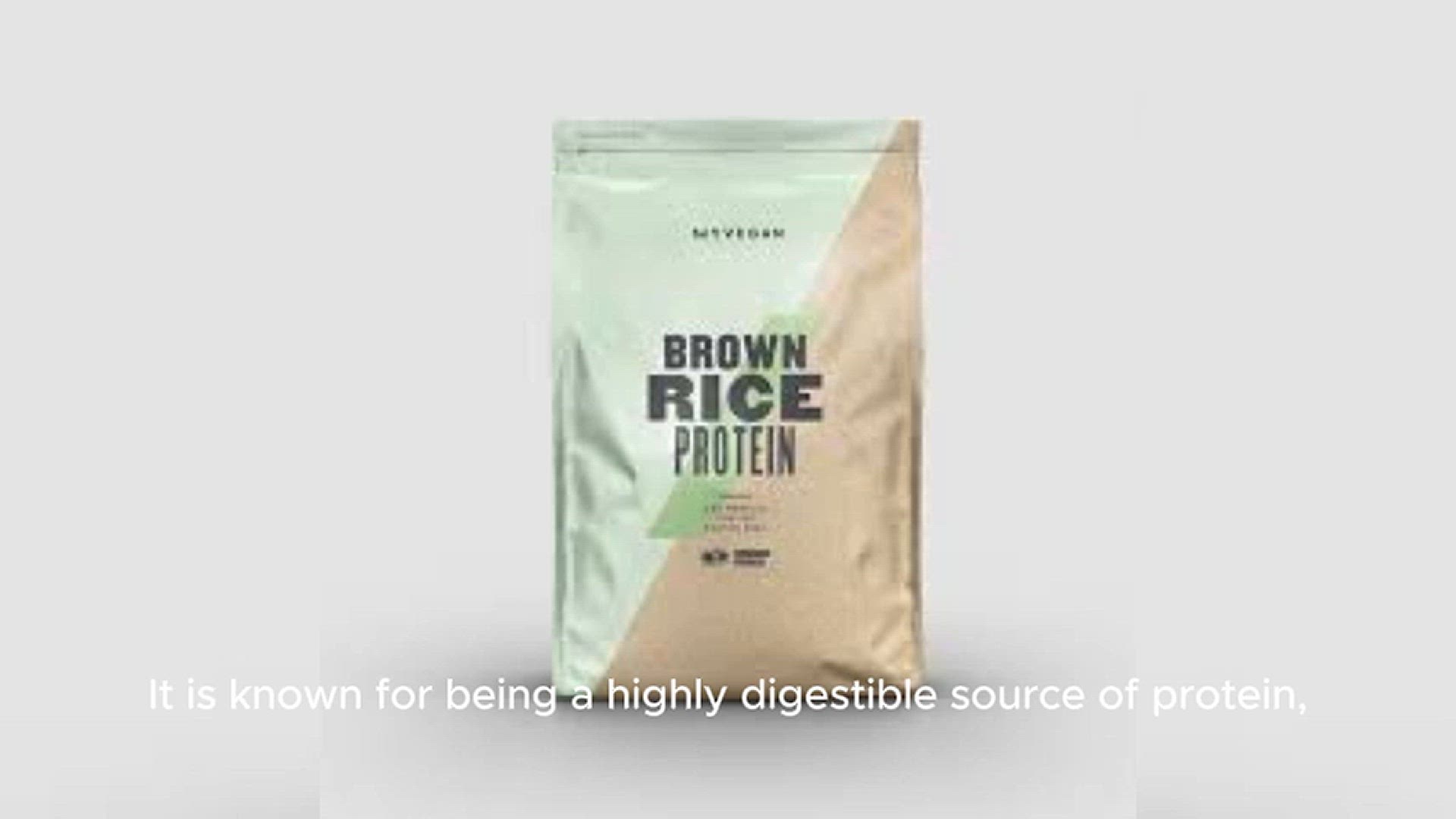 Video thumbnail for Brown Rice Protein, Plant-Based Protein Powders