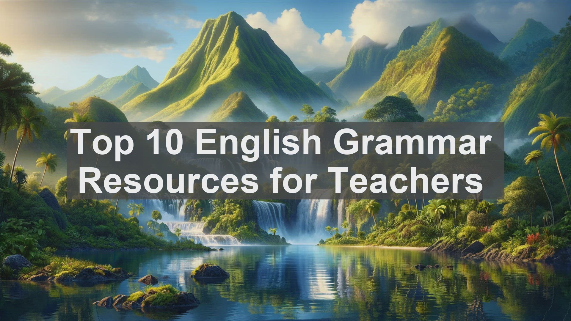 'Video thumbnail for Top 10 English Grammar Resources for Teachers'