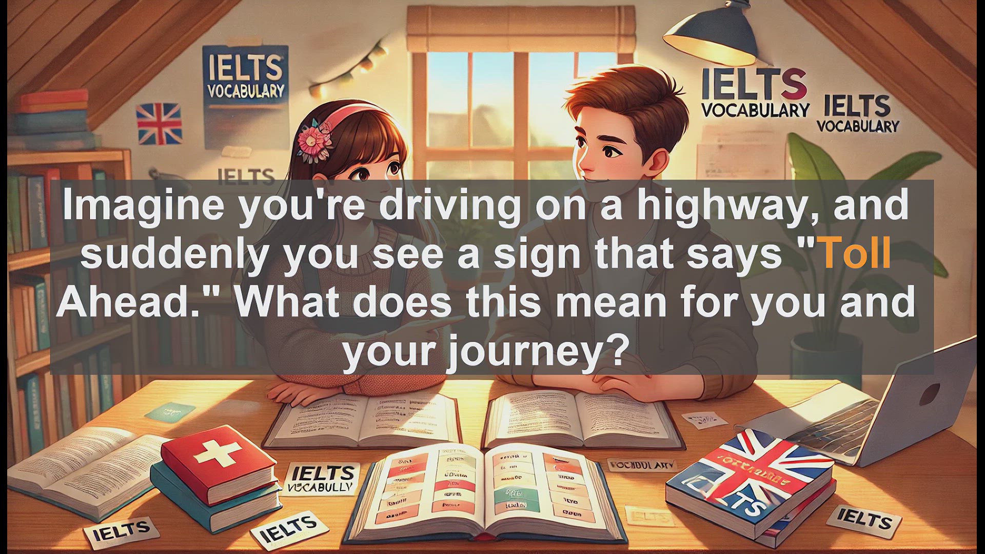 'Video thumbnail for 2500 Must Know IELTS 6.5 Vocabulary - Understanding 'Toll': Boost Your IELTS Vocabulary'