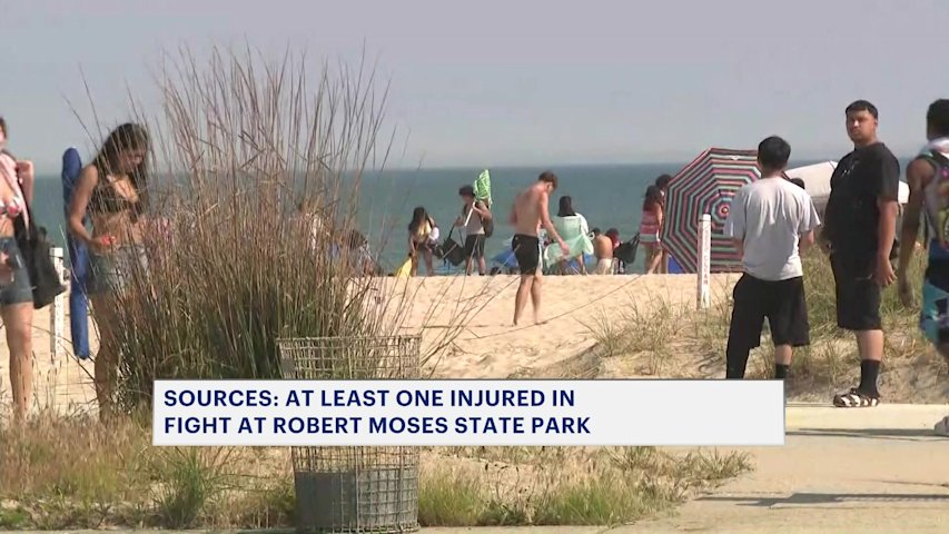 Video thumbnail for Police increase patrols after Robert Moses State Park brawl
